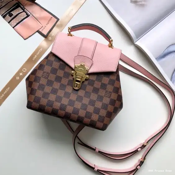 AAA Pruses Bags Vuitton Backpack Clapton Louis 0619